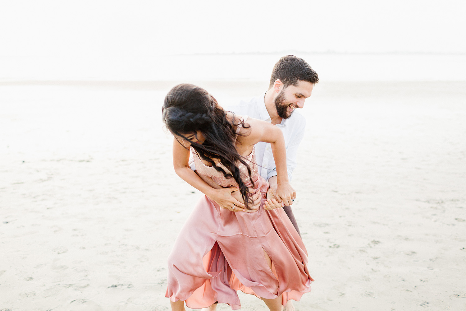 BEACH ENGAGEMENT SHOOT – NIM AND GREG